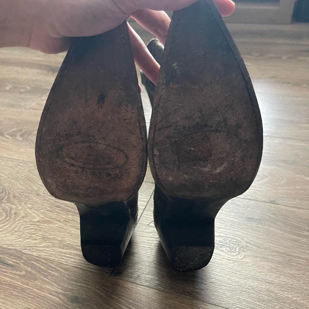 sterling river brown and black tall western boots - Picture 4 of 6